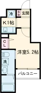 メレ小田急相模原【2階】の間取り