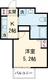 メレ小田急相模原【3階】の間取り
