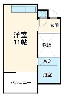 クレイタスパークⅤ【203号室】の間取り