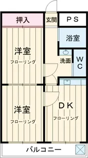 銀河ビル【6階】の間取り