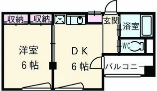アペルタス【501号室】の間取り