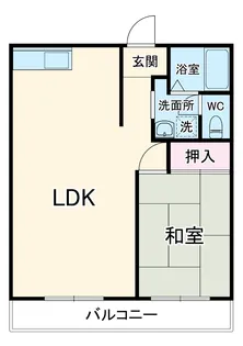 オークビレッジ【1階】の間取り