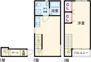 コンフォール駒込【202号室】の間取り