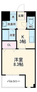 LOHAS・I・Ⅶ【402号室】の間取り