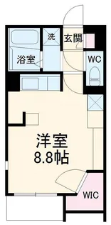 ミランダ雅【201号室】の間取り