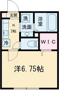 ポラリス祖師谷【1階】の間取り