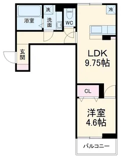 アイリス【3階】の間取り