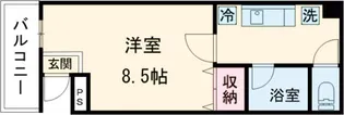 フェローチェ清瀬【4階】の間取り