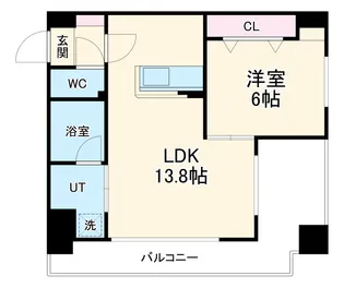 ペルテ金山【5階】の間取り
