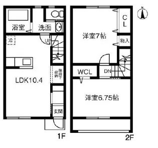SantanaA【1階】の間取り