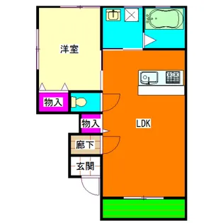 トビイシP【1階】の間取り