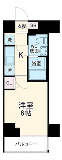 マイナビSTAY横浜吉野【7階】の間取り