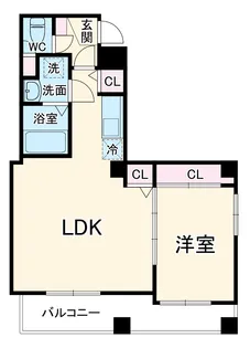 スぺランザ新検見川【7階】の間取り
