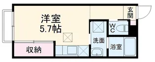 マウナケア大宮【1階】の間取り