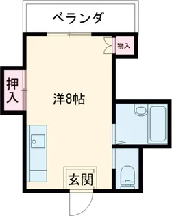 ハピネアオト【202号室】の間取り