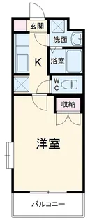 イクセル・ヴィラ【3階】の間取り