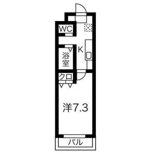A・City東岸【2階】の間取り