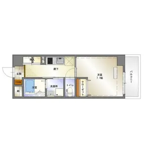 ALBA MASUMIDA【1階】の間取り