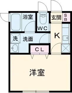 Comfy【205号室】の間取り