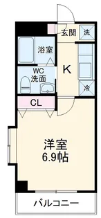 ジェラトーニ浦安【3階】の間取り