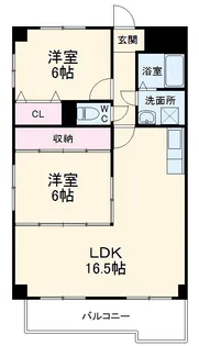 ノイ・ルミナス【4階】の間取り