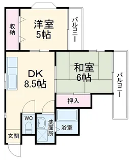ヴェールアッシュⅠ【1階】の間取り