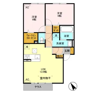 TT GRACE【1階】の間取り