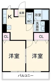 ラグーナB【1階】の間取り