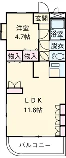 アルコⅤ【8階】の間取り