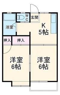 パール鈴【1階】の間取り
