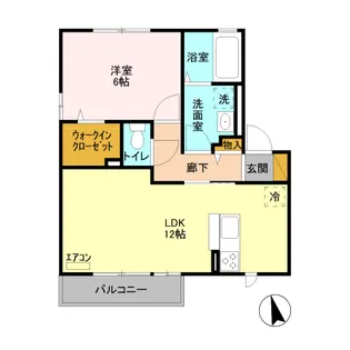 ブランジェA【2階】の間取り