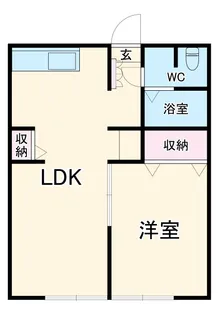 クレアシオンⅠ【1階】の間取り