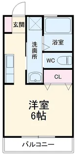 レジェンドビラ笹野台【2階】の間取り