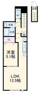 アーバンパーク宮前平WEST【2階】の間取り