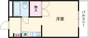 イーストヴィレッジ茨木【3階】の間取り