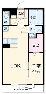 アリビオ向日町【A303号室】の間取り