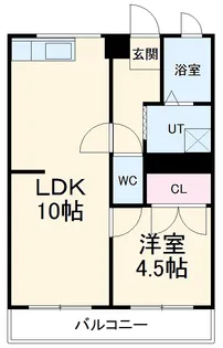 ピザール南公園【2階】の間取り