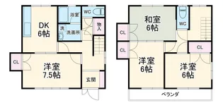 グレース狭山台【A号室】の間取り