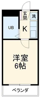 ウィングコート【102号室】の間取り
