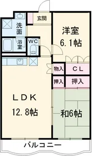 S-FORT新瑞橋【2階】の間取り