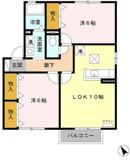 パストラーレA【1階】の間取り