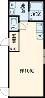 Bloom Tower Oshiage【3階】の間取り
