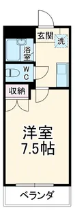 クレセント元八事【1階】の間取り