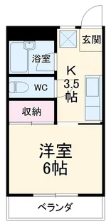 アキラハイツ【2階】の間取り