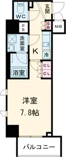 トリアノン等々力【3階】の間取り