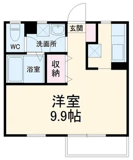 ディエンテ【1階】の間取り