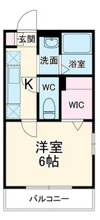 リーフ・ワン【2階】の間取り