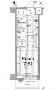 メイクス赤羽岩淵【1階】の間取り