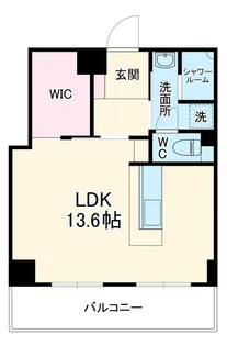 ホリホックイン八幡【6階】の間取り