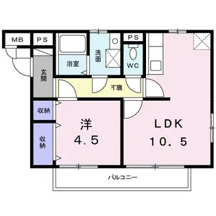 アーバンハイム【2階】の間取り
